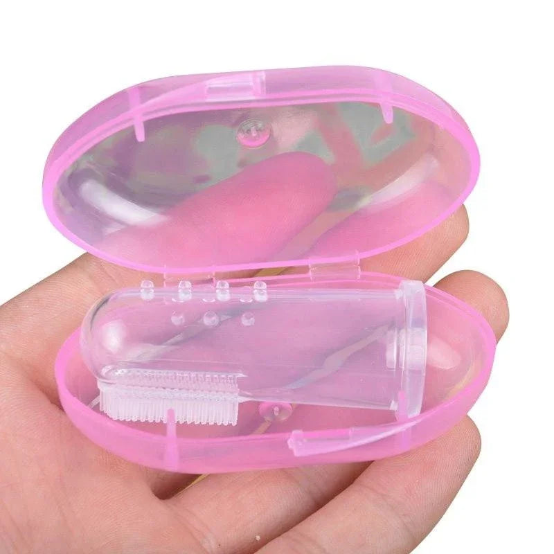 Soft Silicone Pet Finger Toothbrush