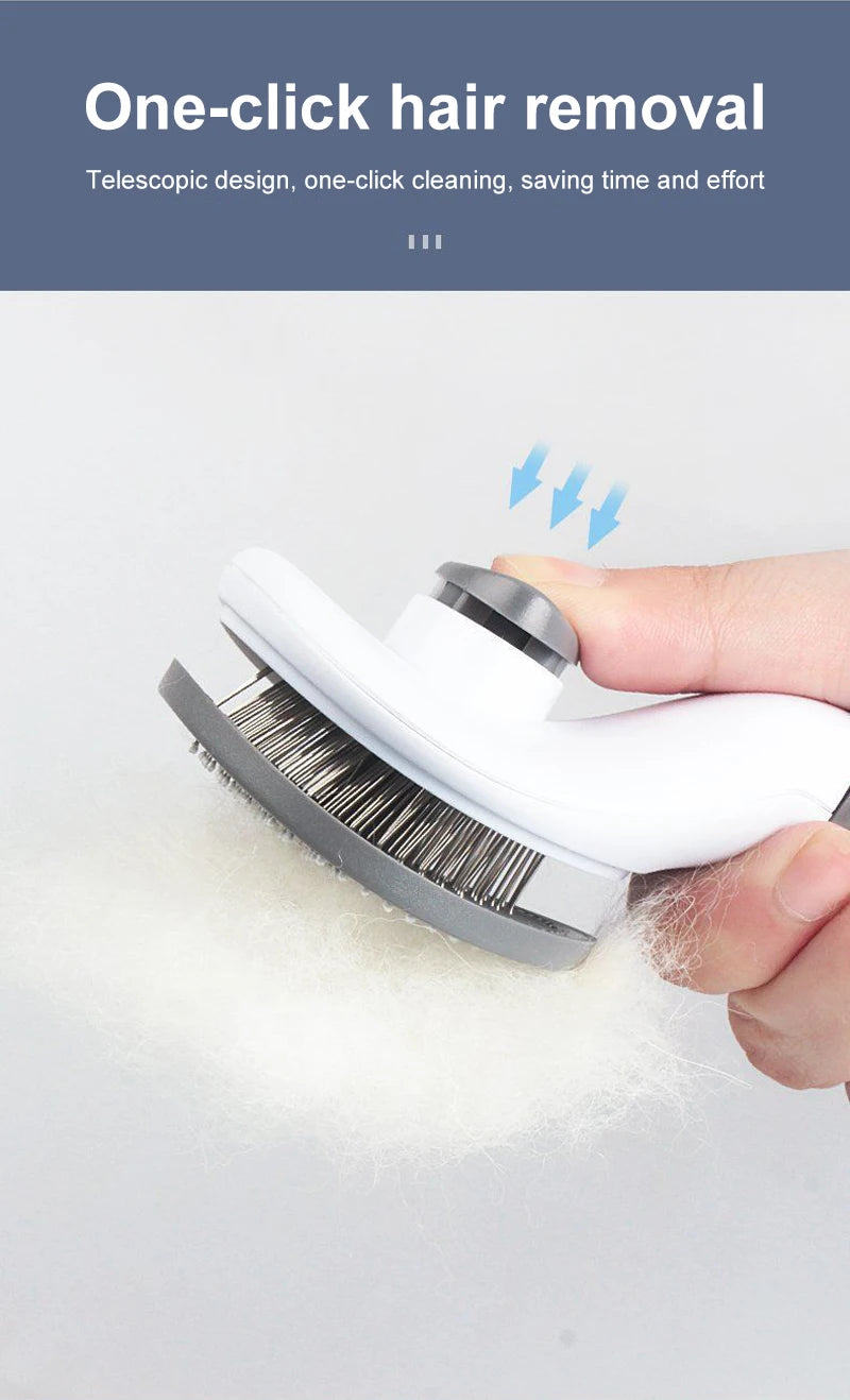 Dog Grooming & Hair Remover Brush