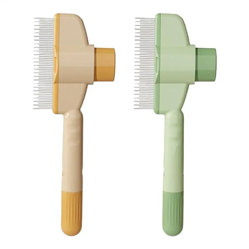 Self-Cleaning Pet Grooming Comb