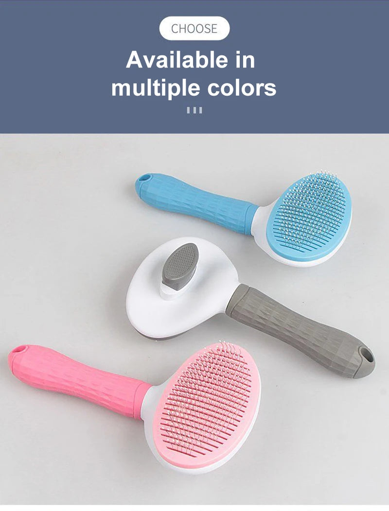 Dog Grooming & Hair Remover Brush