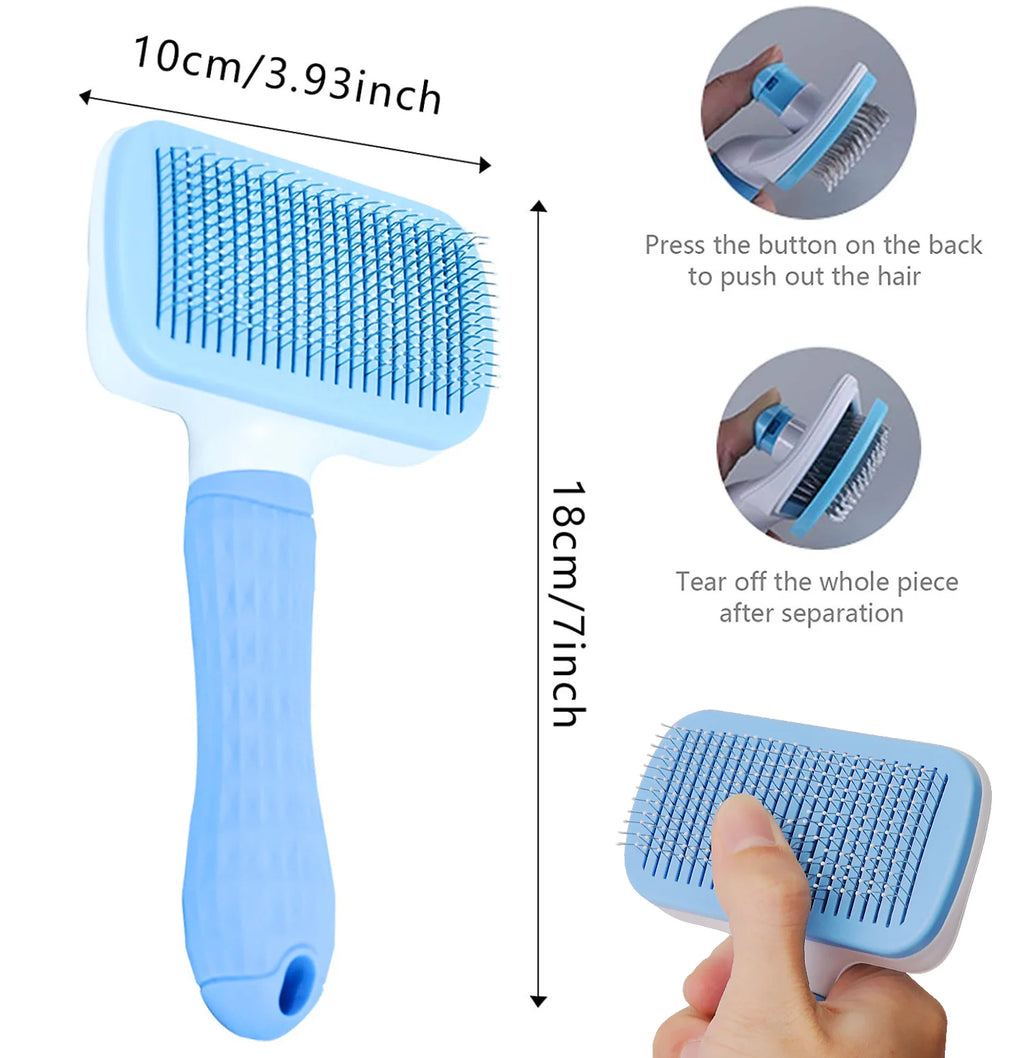 Dog Grooming & Hair Remover Brush
