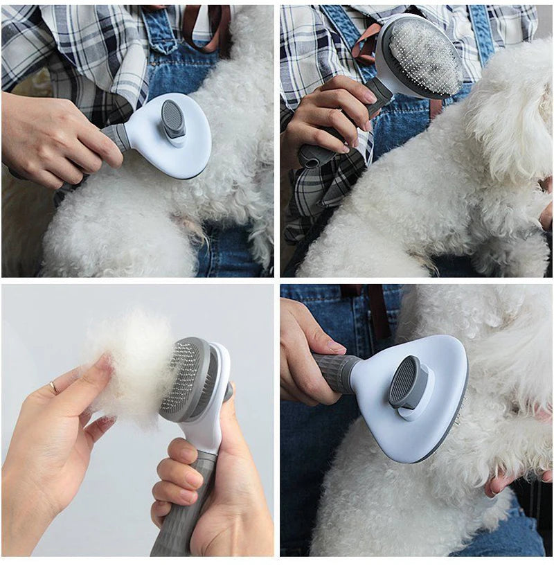 Dog Grooming & Hair Remover Brush