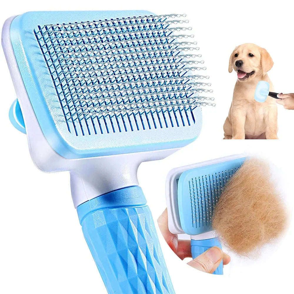 Dog Grooming & Hair Remover Brush