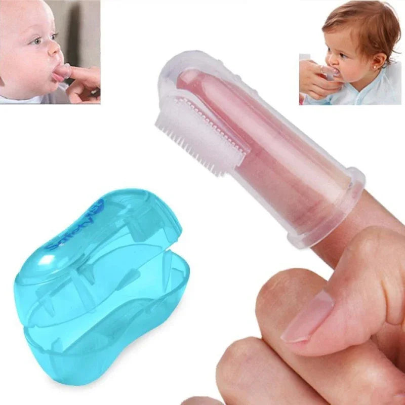 Soft Silicone Pet Finger Toothbrush
