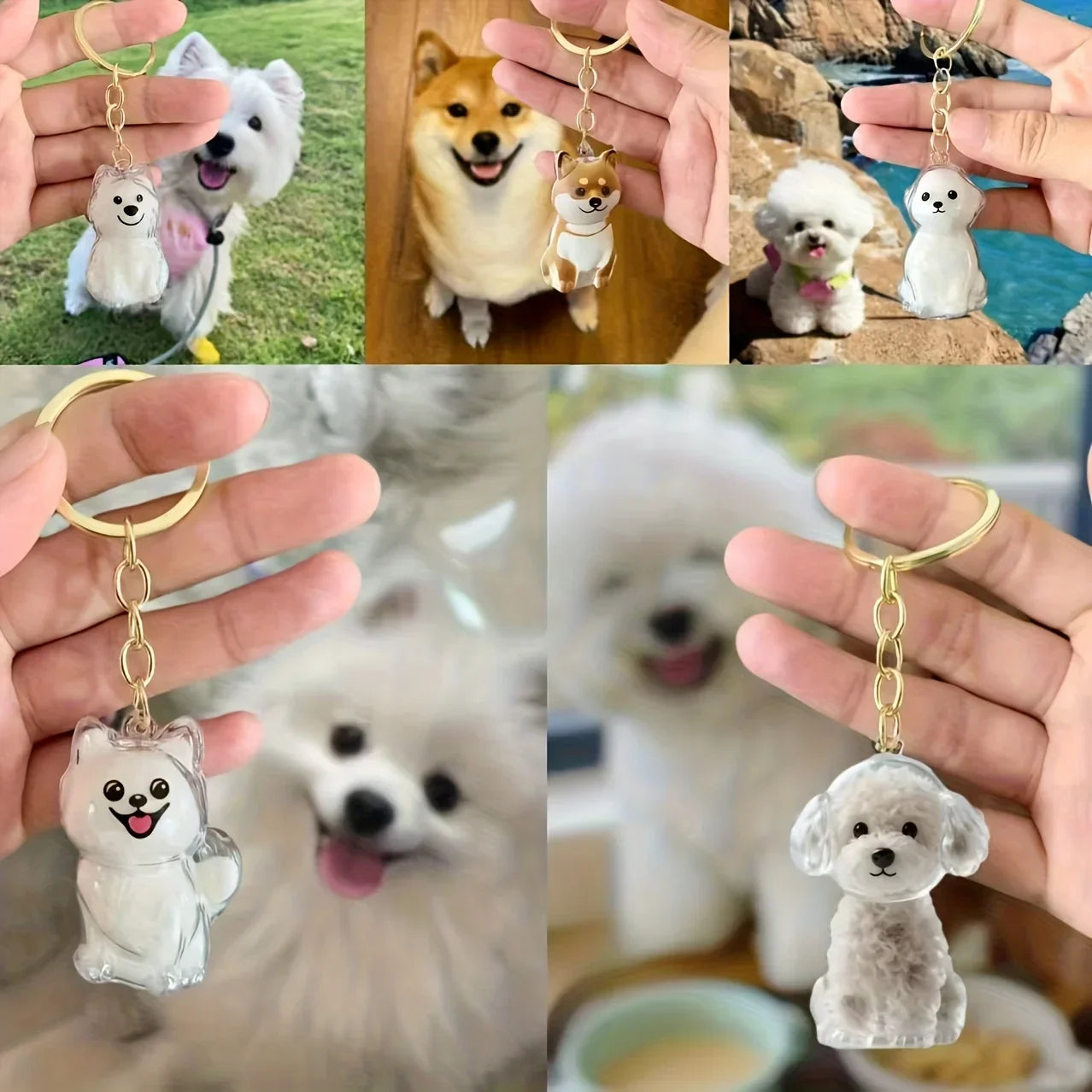 Pet Memorial Keychain To Remember Your Beloved Pet Forever