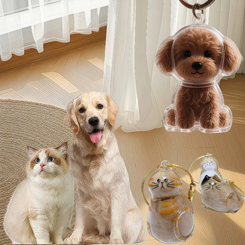 Pet Memorial Keychain To Remember Your Beloved Pet Forever