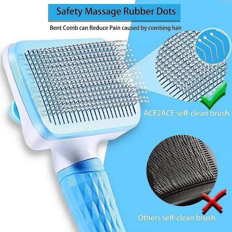 Dog Grooming & Hair Remover Brush