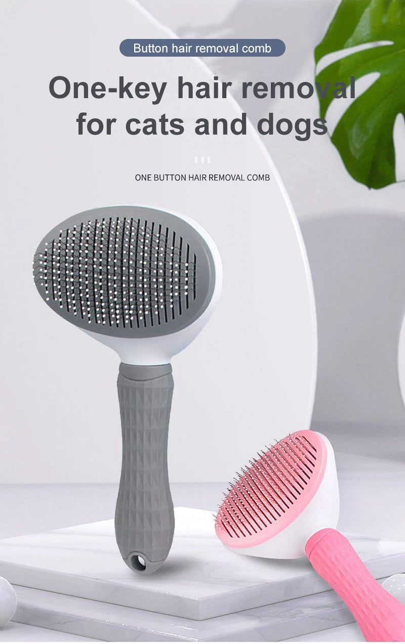 Dog Grooming & Hair Remover Brush