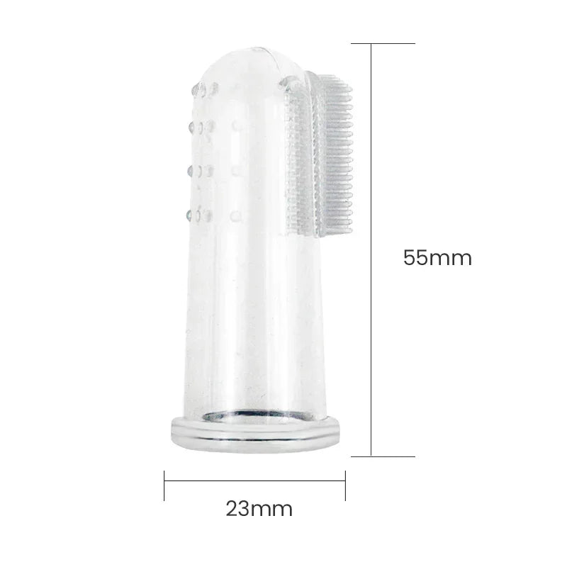 Soft Silicone Pet Finger Toothbrush
