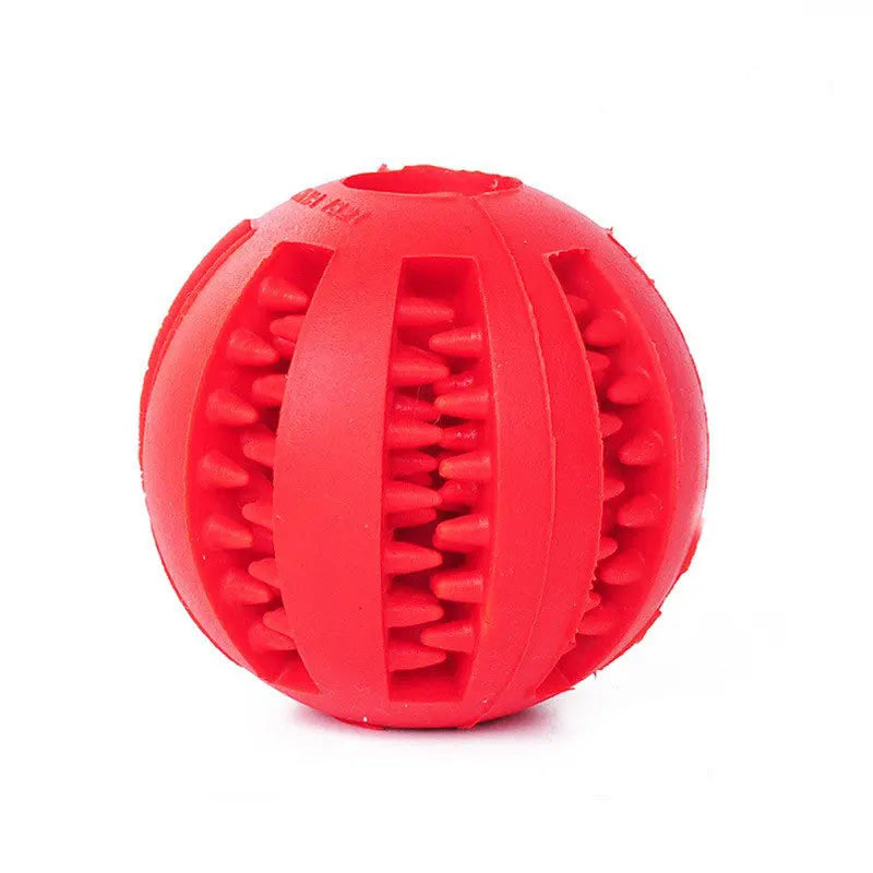 Dog Chew Toy Ball – Non-Toxic Treat Feeder & Teeth Cleaner