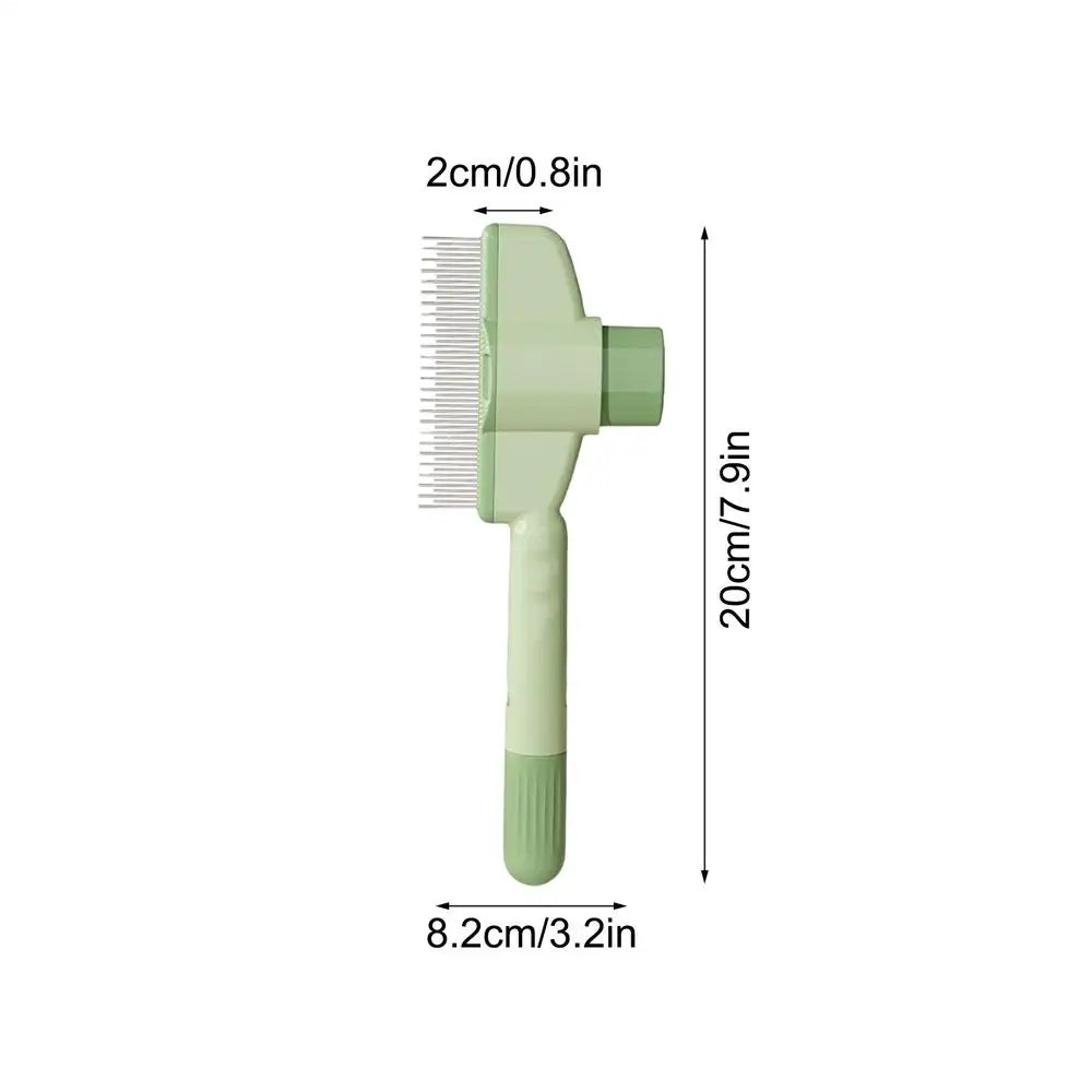 Self-Cleaning Pet Grooming Comb
