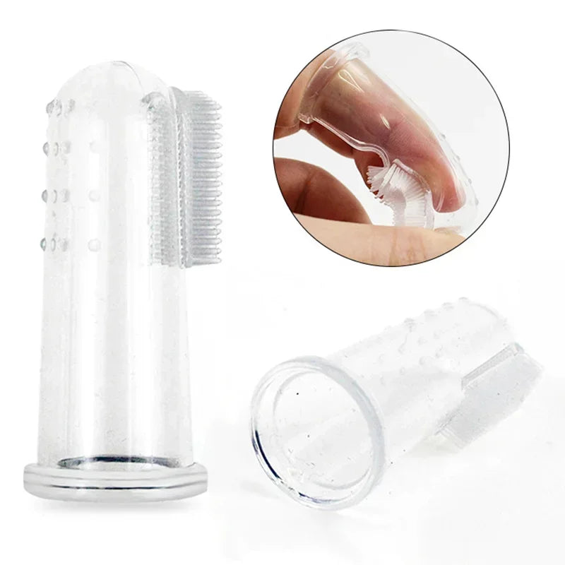 Soft Silicone Pet Finger Toothbrush