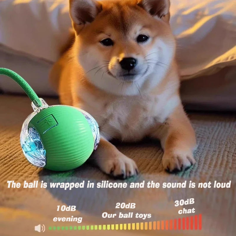 Smart Interactive Rolling Ball Toy for Dogs