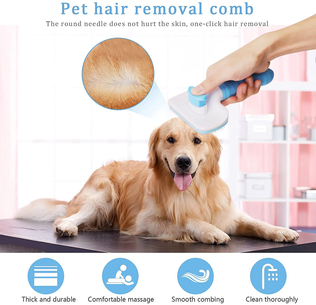 Dog Grooming & Hair Remover Brush