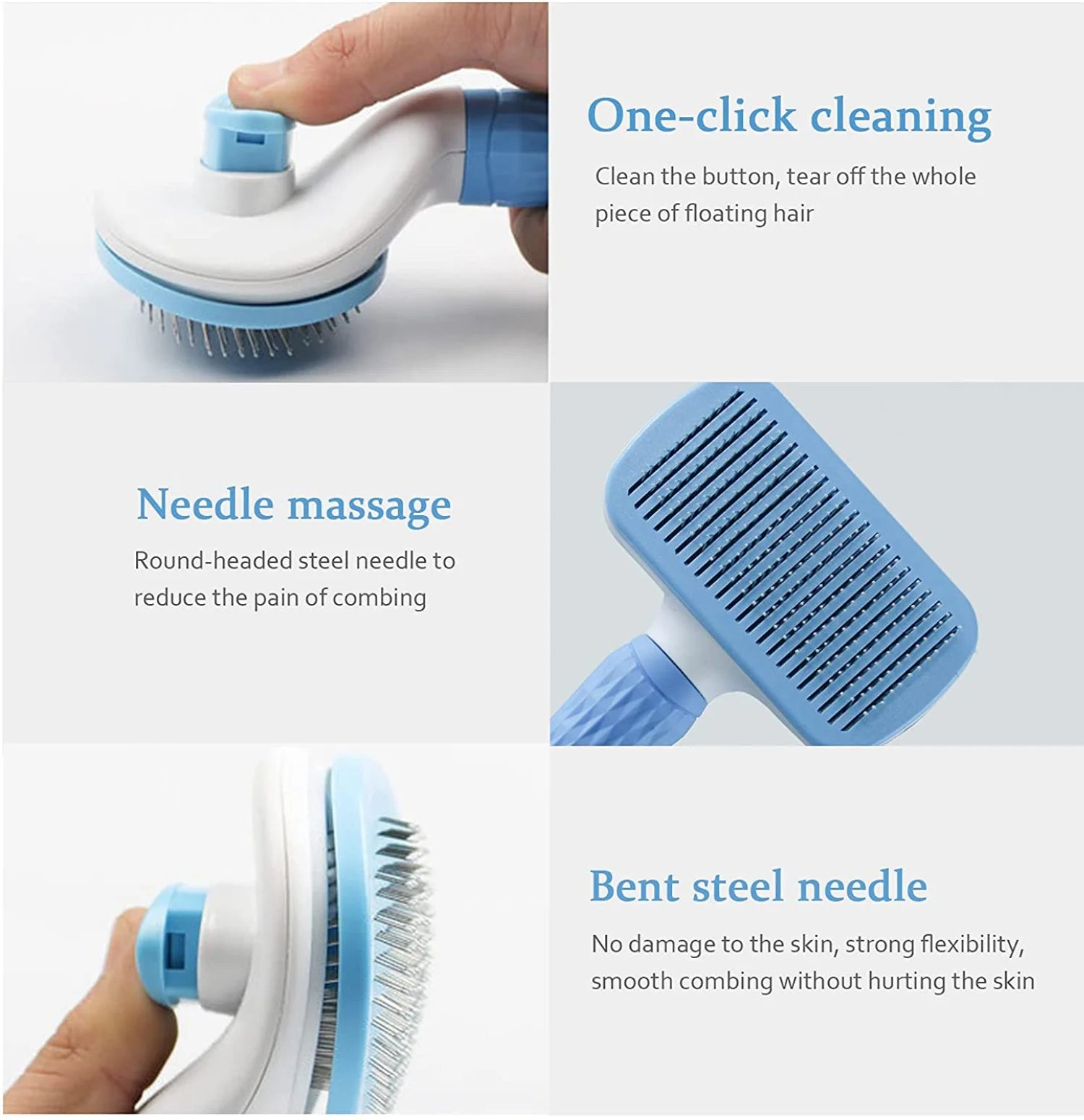 Dog Grooming & Hair Remover Brush